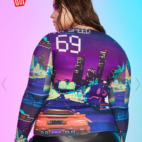 Fierce Midnight Rider Graphic Tee - Dolls Kill - Picture 3 of 3